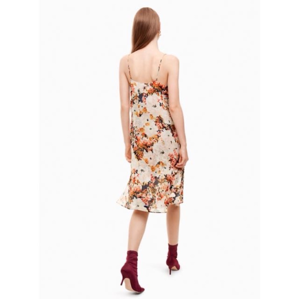 Aritzia Little Moon Atro Slip Floral Party Feminine Summer Vacation Dress Sz S